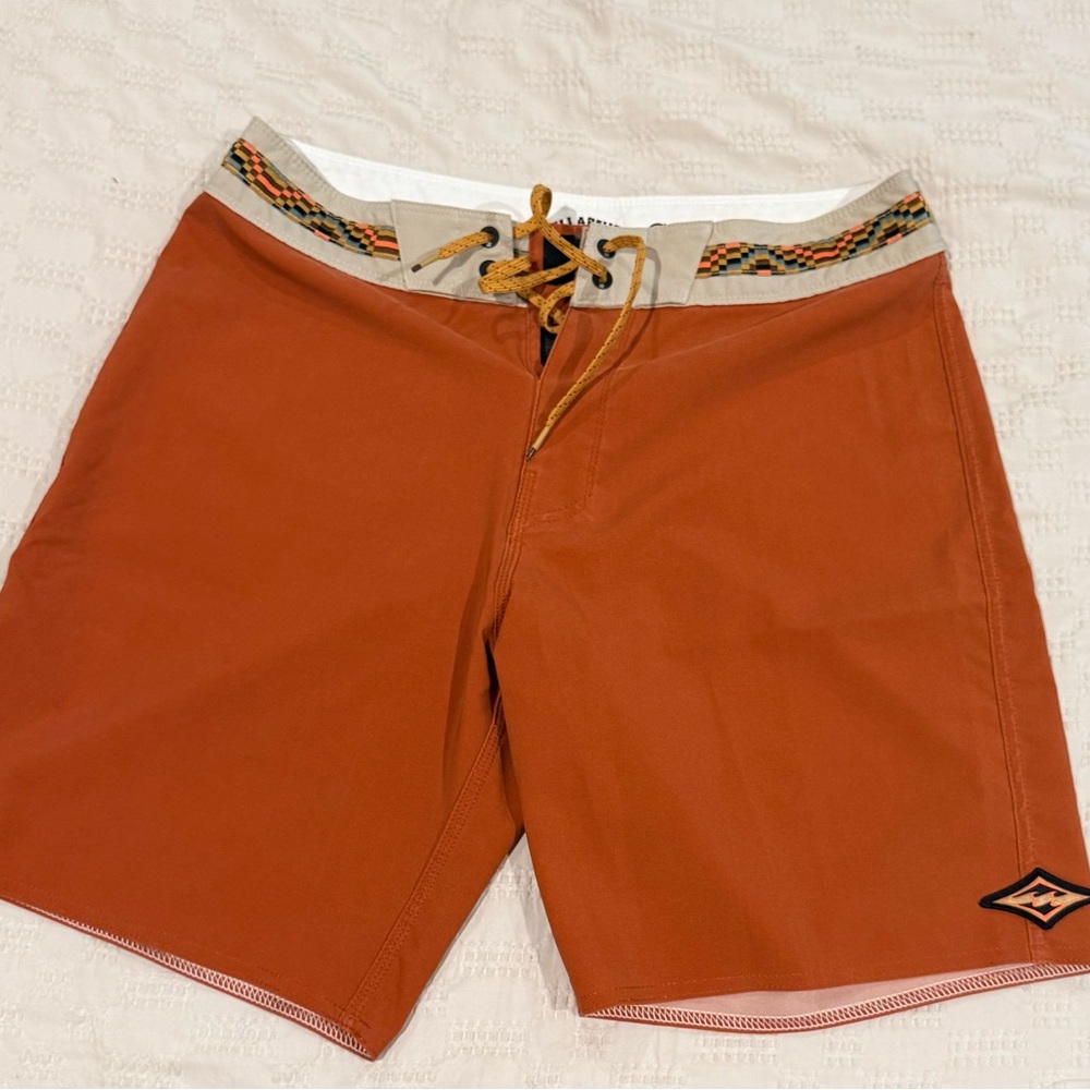 Billabong Burnt Orange Board Shorts